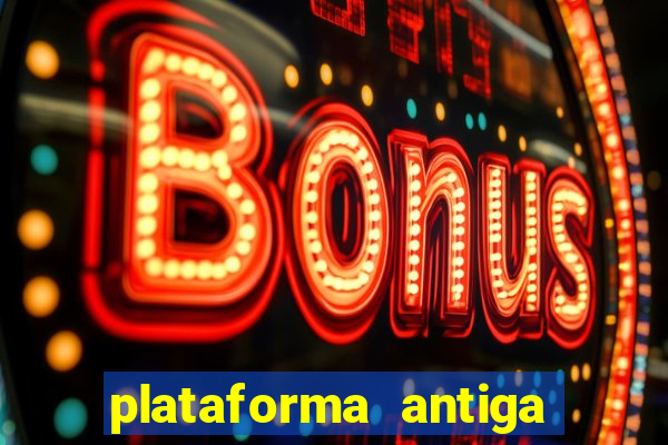 plataforma antiga de jogos